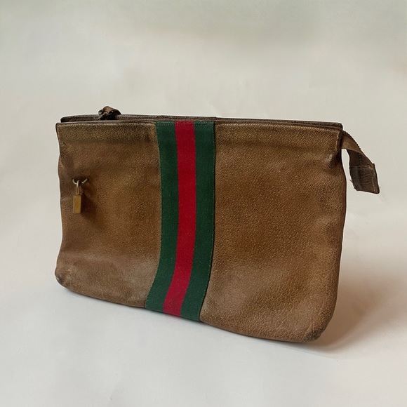 Don Lester Gucci Vintage Lock and Key Bag - Picture 1 of 11